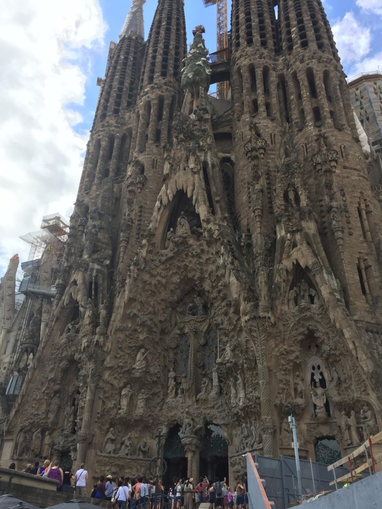 Gluten free Barcelona sagrada familia  