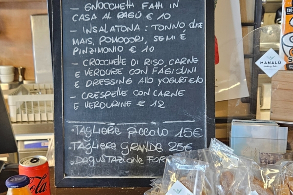 Gluten-free-eating-in-Tuscany_-Livorno-gluten-free-baker-Manalu daily menu